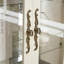 Armoire vitrée avec porte vitrée Curio