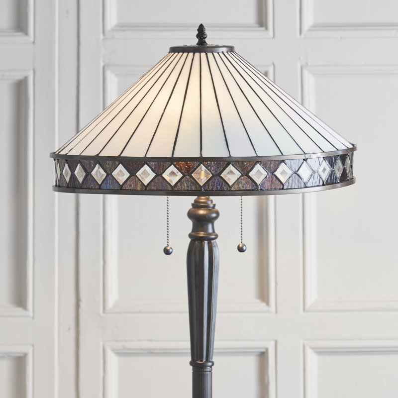 Kacey 158cm Dark Bronze Traditional Floor Lamp