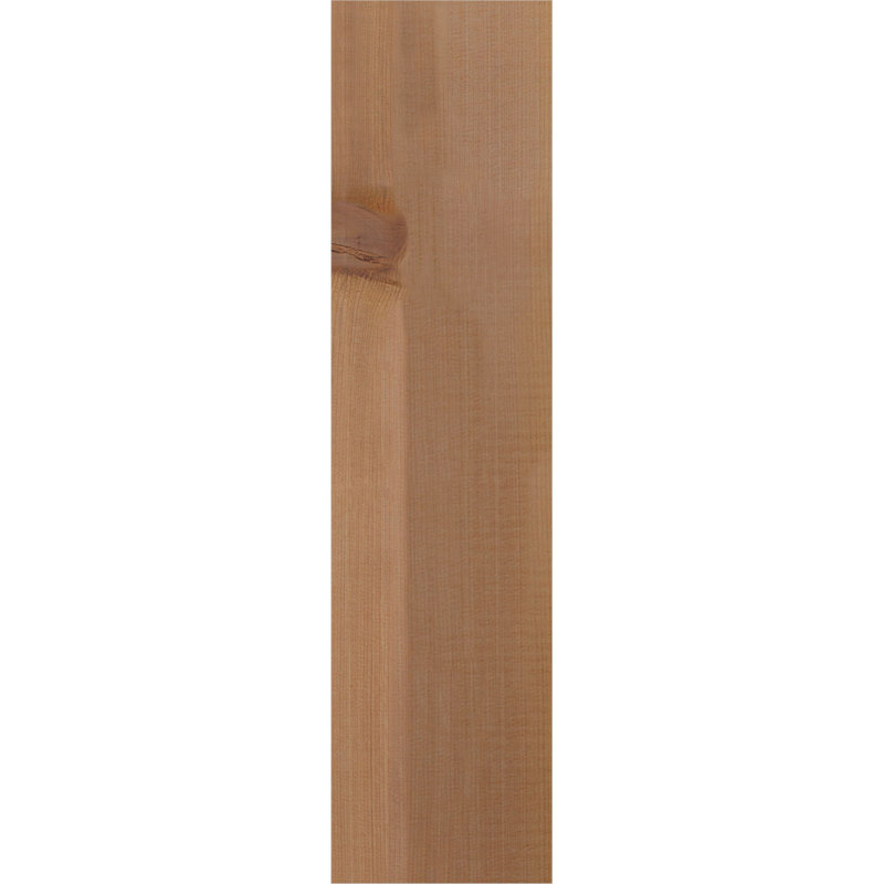 New Brighton Corbel avec plaque arrière, H 22 po x l 5,5 po x P 14 po, Cèdre rouge, Lisse