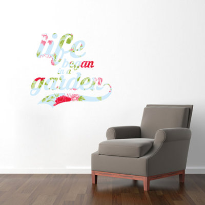 Text & Numbers Wall Decal