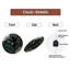 Horloge murale en verre 12 po Jungle