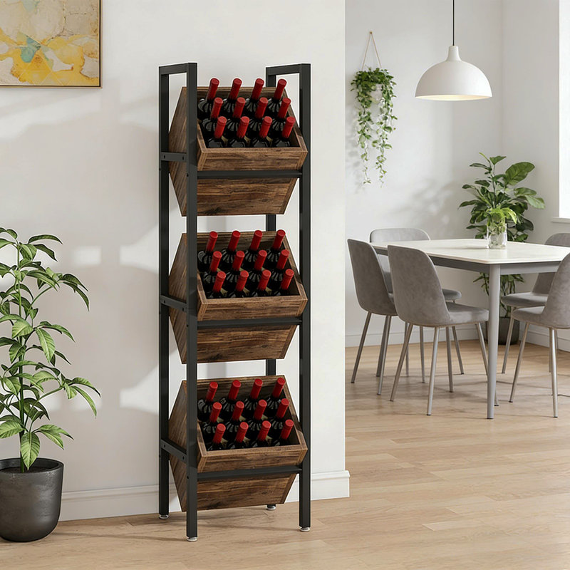 Stable Wine Storage Stand,Chic Wine Rack