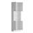 74.7'' H X 22'' W Tall Bookcase with Doors and Adjustable Shelves, 6-shelf Storage Bookshelf for Home Office and Living Room-1359993535
