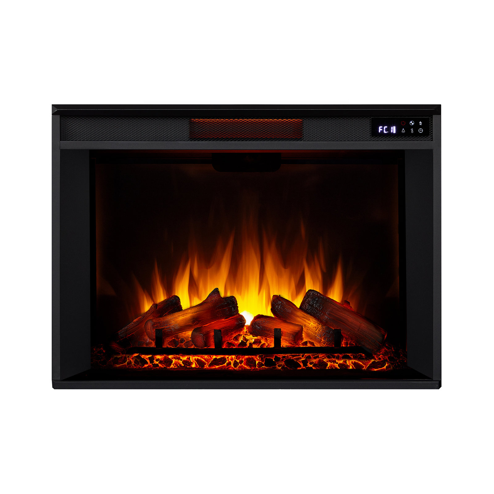 Real Flame® Centennial Grand Electric Fireplace, Black