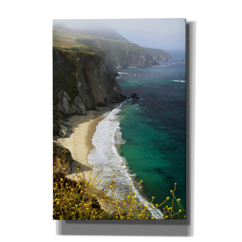 "Big Sur Coast" par Winthrope Hiers, H 18 po x l 12 po