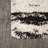 Jubei Modern Bold Strie' Shag Beige/Black/Yellow Rug-520058479