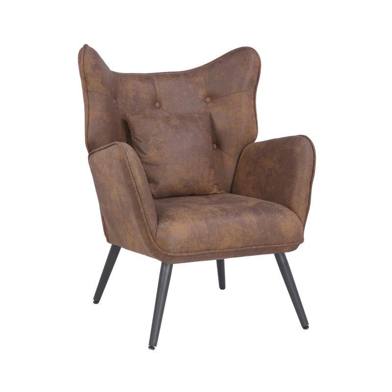 Fauteuil 29,53 po Edmeo, Brun