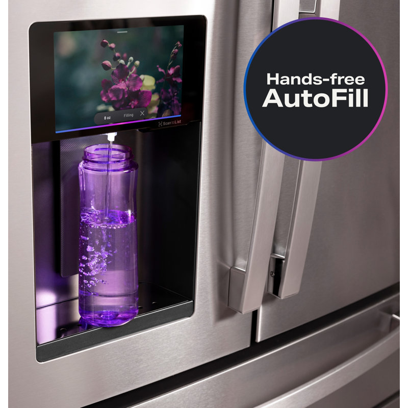 GE Profile ENERGY STAR® 27.9 Cu. Ft. Smart 4-Door French-Door Refrigerator with Kitchen Assistant