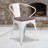 Kester 4 Pk. Metal Chair with Wood Seat and Arms-1117605090