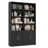 Kirklyn 73" H Standard Storage Bookcase with Doors and 8 Open Shelves, Modern Wood Organizer-101287698