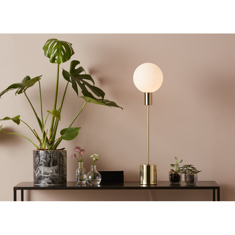 Ulysses Metal Buffet Lamp, Brass