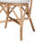 Scheel Fabric Rattan Side Chair Dining Chair