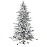 Real Touch™ Artificial Pine Christmas Tree with Lights