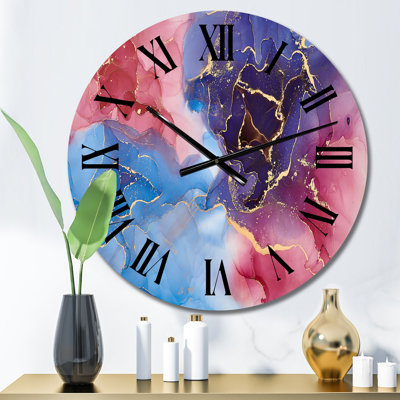 Horloge murale surdimensionnée