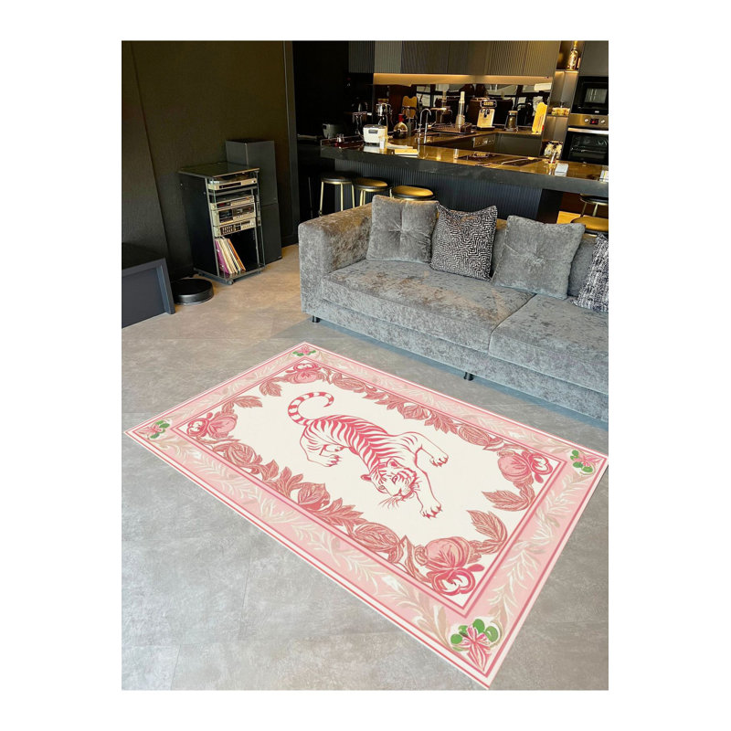 Tapis lavable à la machine moderne Rio, Sous-tapis rectangulaire 3 pi 11 po x 5 pi 11 po i