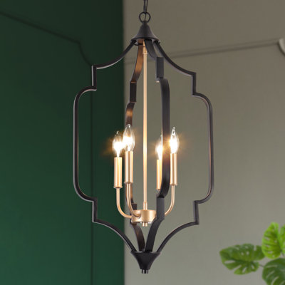 Kaylaa 4 - Light Geometric Chandelier
