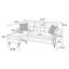 Ensemble de canapé modulaire réversible Polyfiber-1834522599