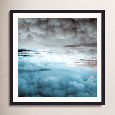 Glacier Painted Clouds by Caleb Troy