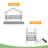 Wooden House Bed With Trundle-156067103-156067090