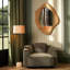 Swivel Chair Marbella Torrin Green Velvet