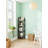 4-Tier Corner Shelf, Industrial Corner Bookshelf, 44 Lbs Per Shelf Capacity, Space-Saving Storage Stand For Living Room, Bedroom, Home Office-118704763-118704765