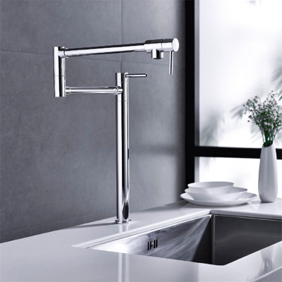 Pot Filler Faucet With Extension Shank