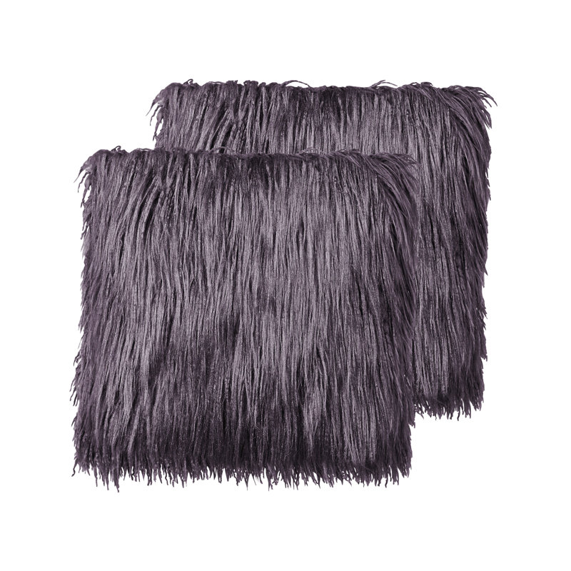Geneve Square Cushion, Grey
