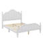 Structure de lit double avec tête de lit, structure de lit en bois antique-122527212