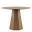 Dining Set Modern Wooden Table & Upholstered Modern Dining Chair With Caster-115636571-115636572-115771597