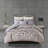 N Natori Sakura Blossom 3 Piece Cotton Sateen Printed Comforter Set-35291474