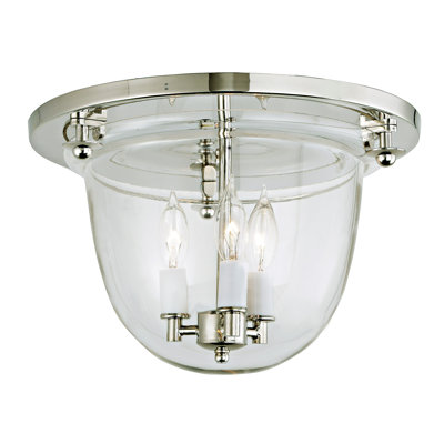 Jana Glass Flush Mount