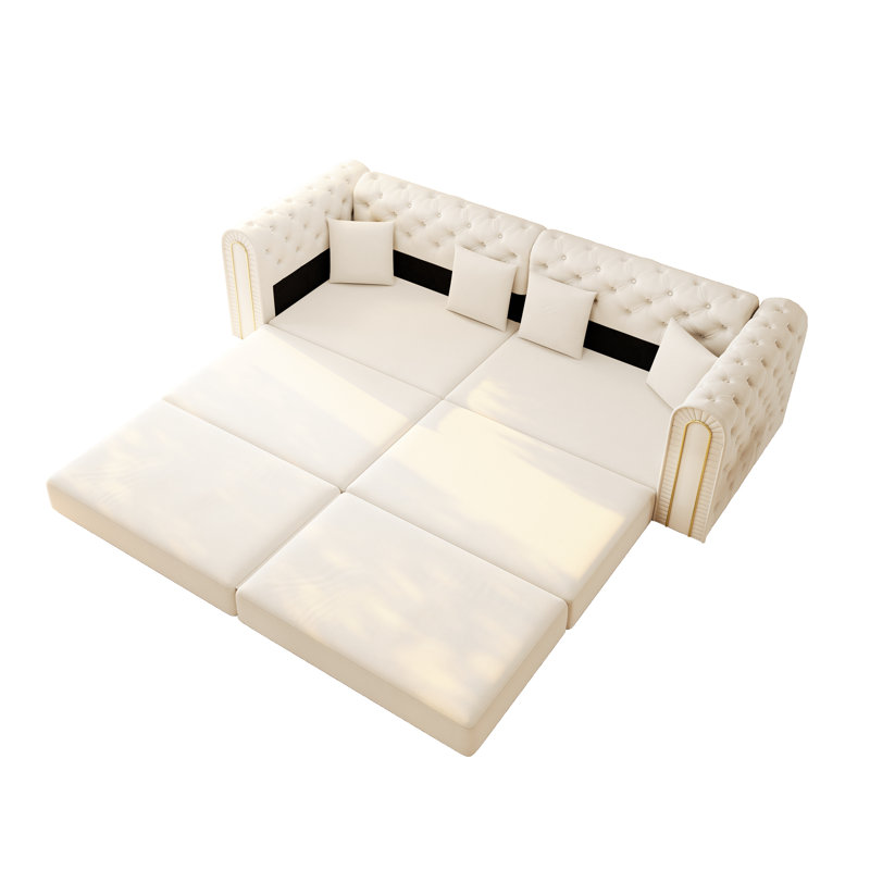 Latitude Run 906 Sleeper Sofa - Thumbnail 3