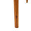 Ensemble de salle à manger d'extérieur 7 pièces, ensemble de chaises de salle à manger 6 pièces + table de salle à manger extensible en bois d'acacia
