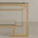 Nimmons Glass Top Coffee Table