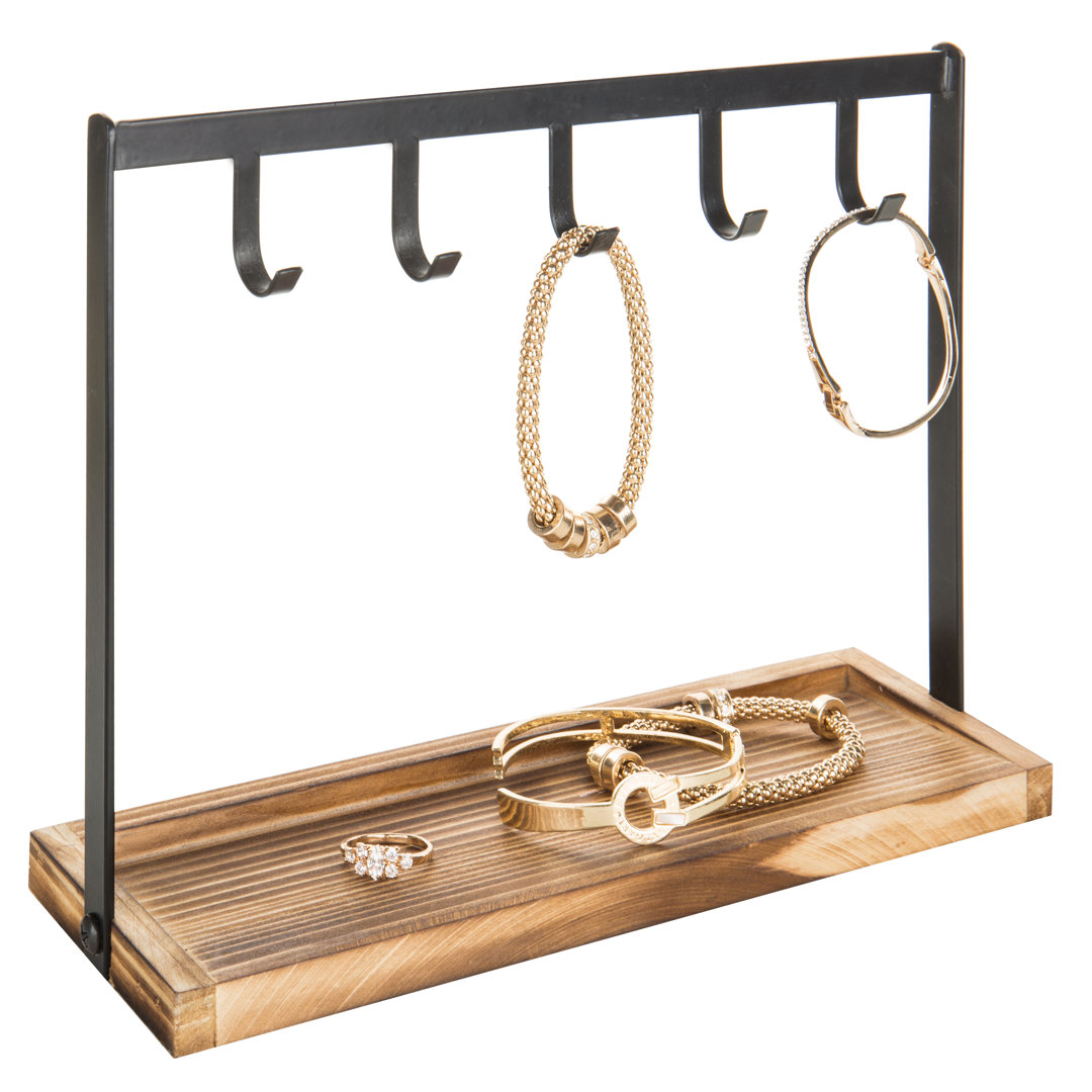 5 Hook Metal Key Organizer 17 Stories