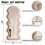 Glass Wavy Mirror-470685127