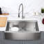 Station de travail en acier inoxydable avec évier de cuisine Farmhouse-88960326