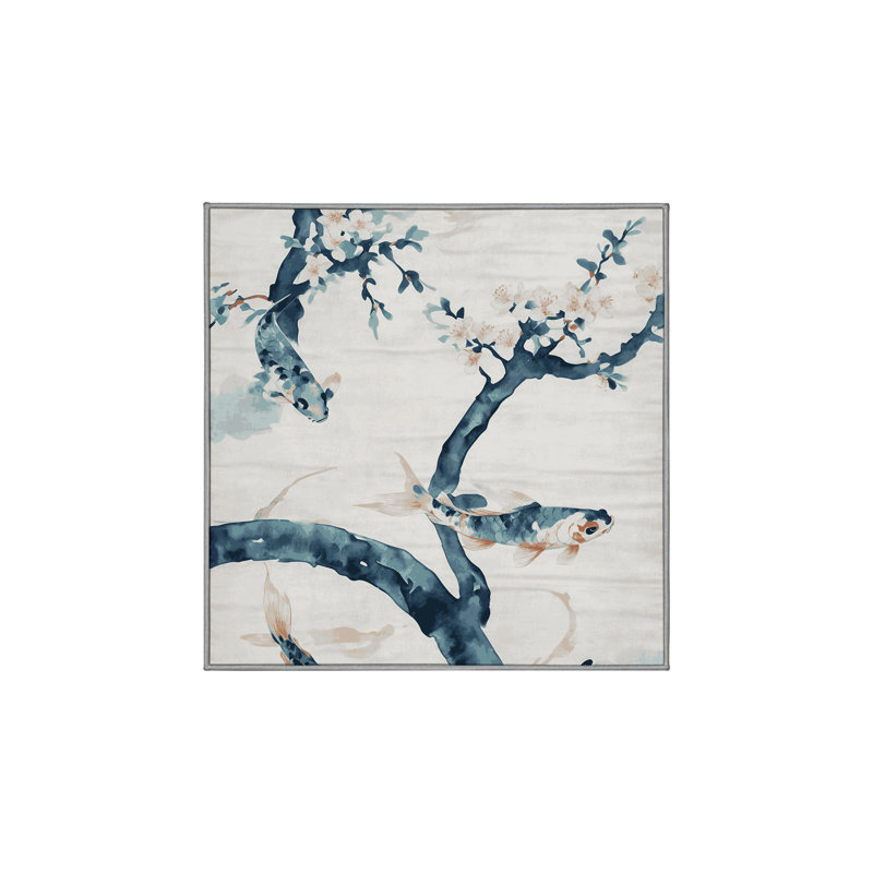 Tapis gris soyeux et moelleux, Rectangle 7 pi x 10 pi
