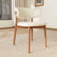 5 - Piece Kitchen Dining Table Set Farmhouse Round Pedestal (1 Table 4 Chairs)-1213789750-1213789745