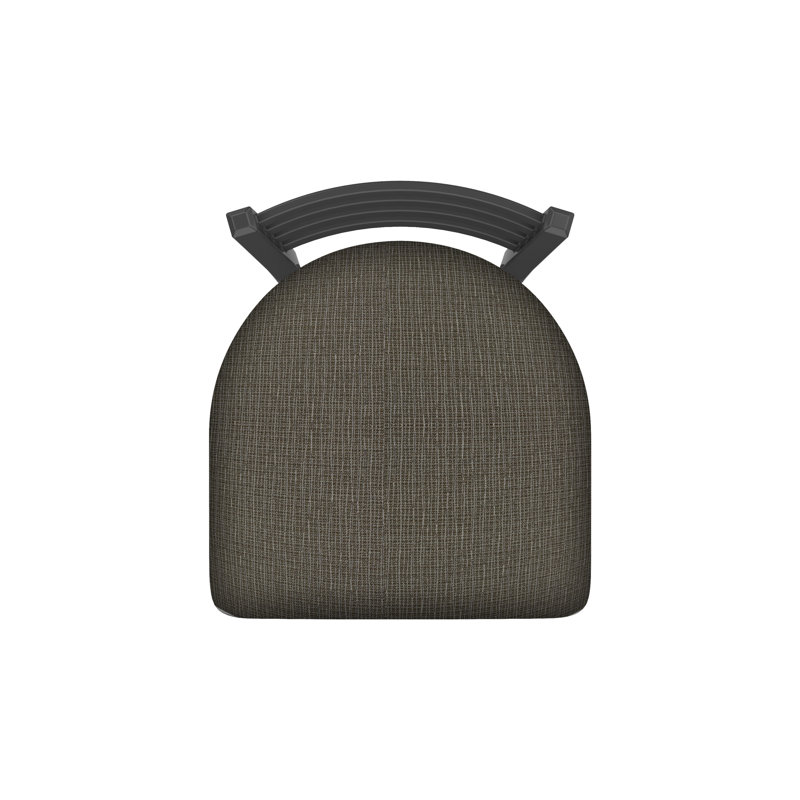 400 Jackie Chair, Pewter, Fabric-Graph Chalice