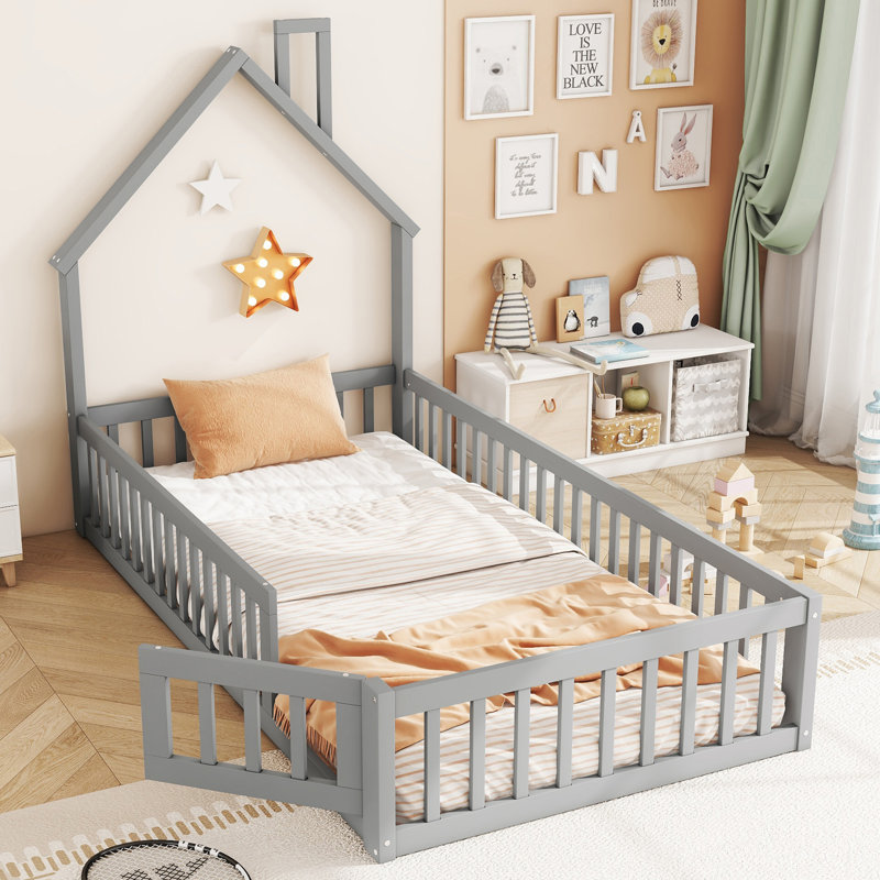 Kiki Kids European Toddler Standard,  European Single (90 x 200 cm), Grey