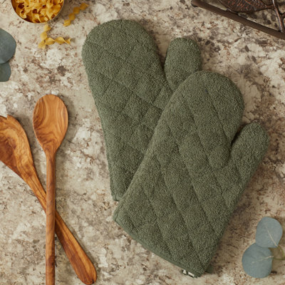 Design Imports Terry Oven Mitt
