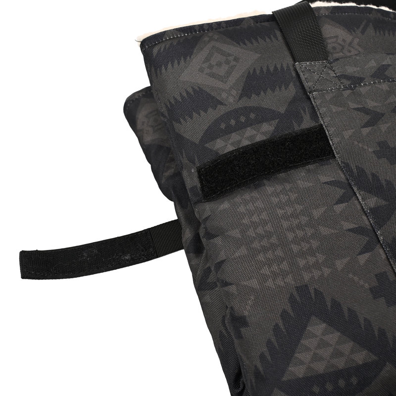 Pendleton Travel Bed, Nehalem Gray, 2" H x 42" W x 36" D