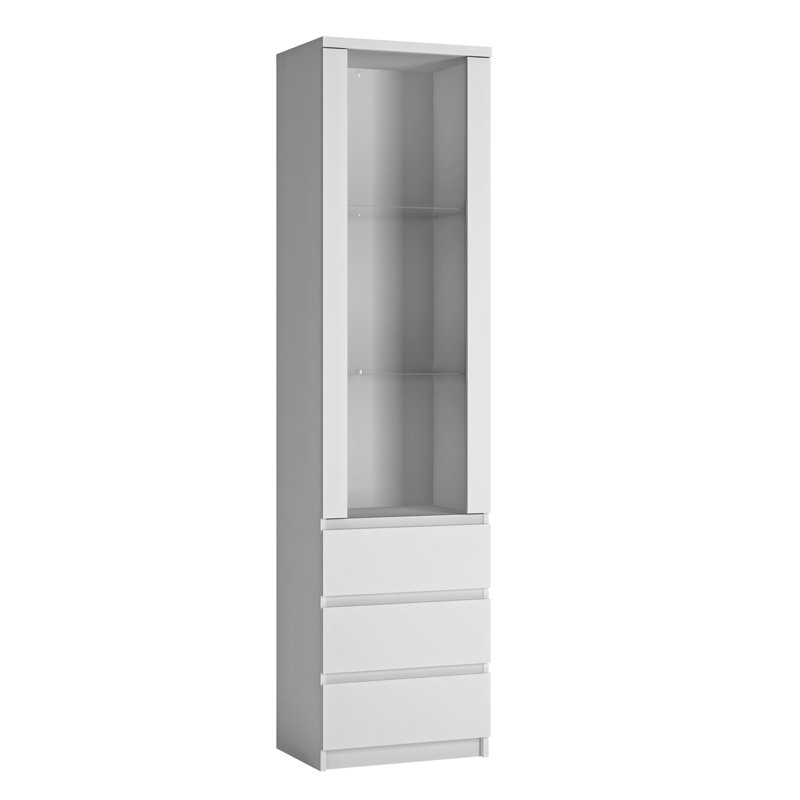 Canizales Display Cabinet, White