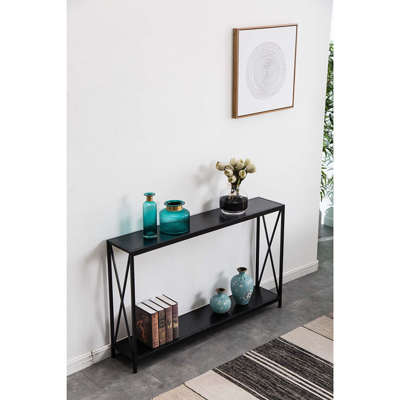 Table d'appoint Cross, Noir