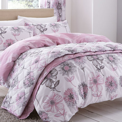 Banbury Floral Easy Care Bedspread