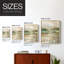 Sandy Seagrass Shores, reproduction encadrée - bois massif-112355468-112355474