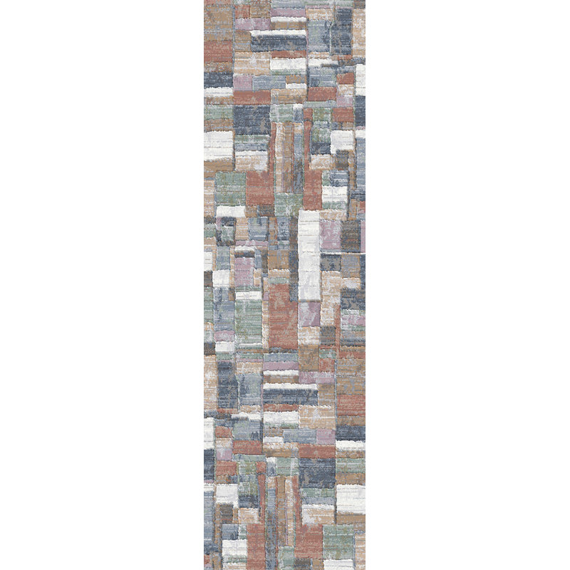 Aahil Abstract Area Rug, Runner 67 x 230cm