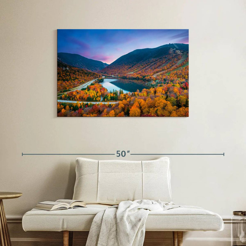 Alvord, automne dans le New Hampshire, H 26 po x l 39 po