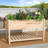 Kersh 47" X 24" All-Wood Raised Garden Bed With Varnish Finish, Storage Shelf, And Drainage Holes(Set of 4)